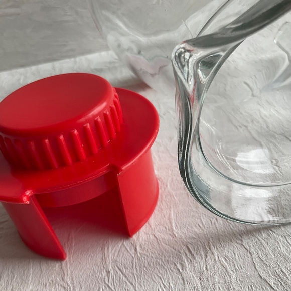 CERVE Italy Vintage Glass Serving Pitcher Juice / Water Carafe Watermelon Decor - Picture 9 of 13